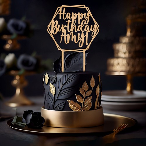 Cake topper buon compleanno - topper,