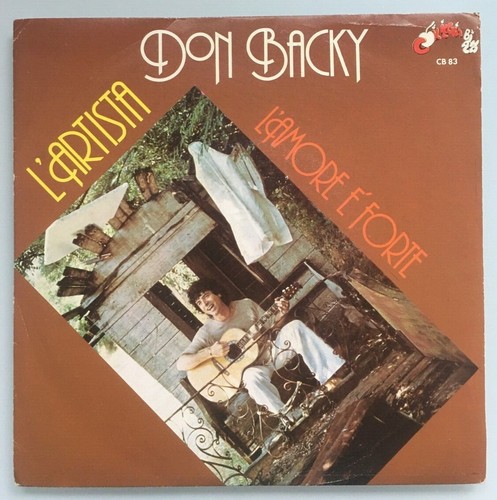 Don backy artista - don, l'artista