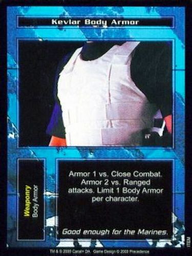 Kevlar body armor base set - body,