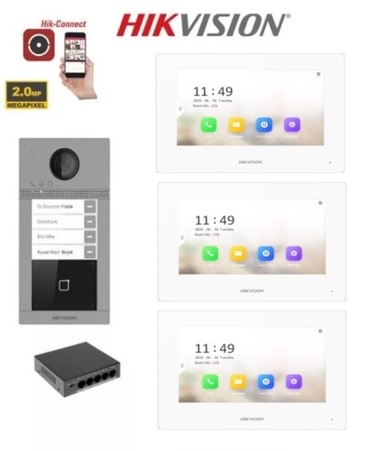 Kit videocitofono hik vision - videocitofono,