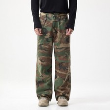 Pantaloni uomo mimetici denim