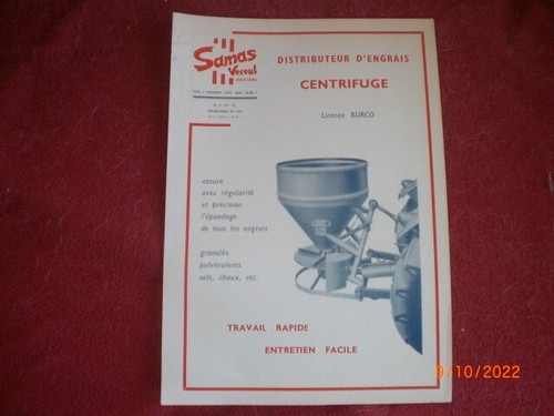 Ancien prospectus - ancien,