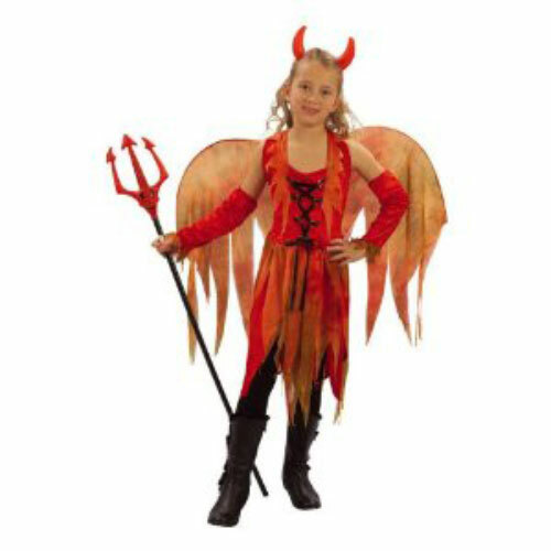 Costume bambina diavoletto - da,