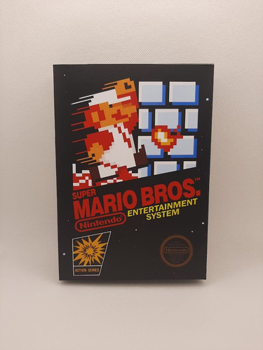 Nes super mario - super, box