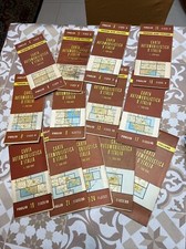 LOTTO DI 13 CARTINE TOURING