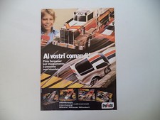 advertising Pubblicità 1982 PISTA SORPASSER POLISTIL