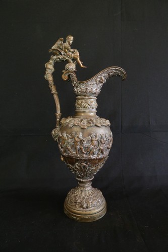 Antica brocca bronzo xix - antica,
