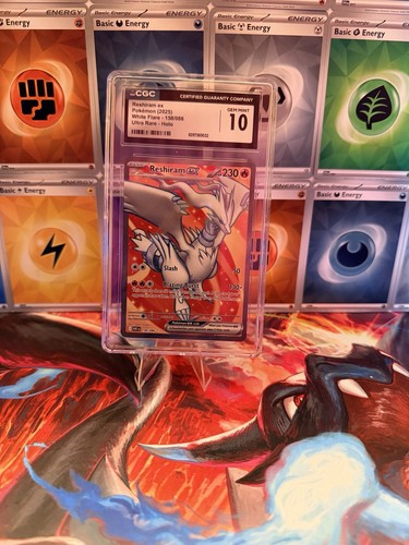 Carta pokémon tcg reshiram - carta, ex