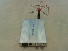 Ricevitore Video FPV 2.4GHz con Antenna Trifoglio RC Aereo Racing Drone ImmersionRC