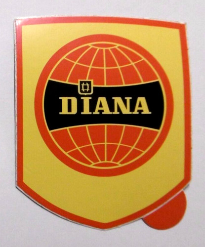 Werbe aufkleber diana munition - werbe-aufkleber,