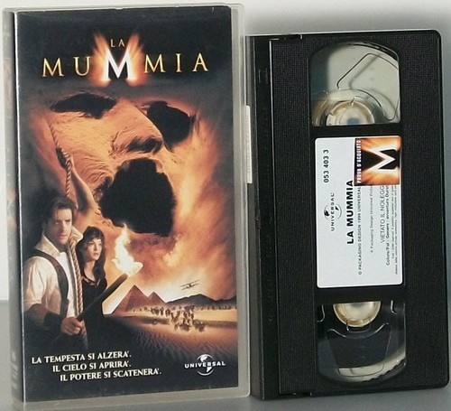 Mummia film vhs - film,