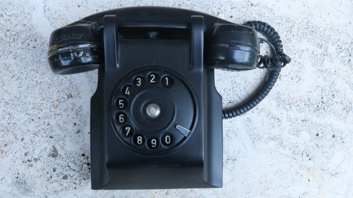 Telefono disco fisso - telefono,