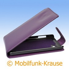 Custodia flip astuccio custodia cellulare custodia per LG P880 Optimus 4X HD (viola)