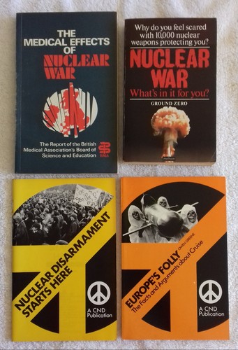 Vintage cnd books - books, booklets