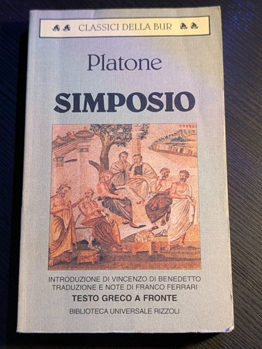 Platone simposio bur - platone, rizzoli