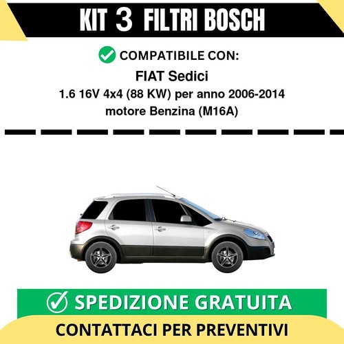 Kit filtri bosch - 3, sedici
