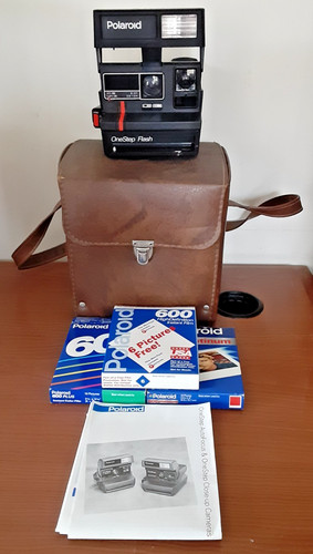 Vintage polaroid one - vintage, step