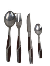 SET DI 4 POSATE ACCIAIO INOX