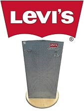 Espositore LEVI'S accessori arredamento negozio gadget merce abbigliamento legno
