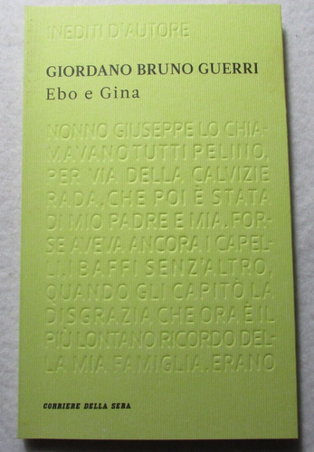 Libro inediti autore - inediti, d'autore