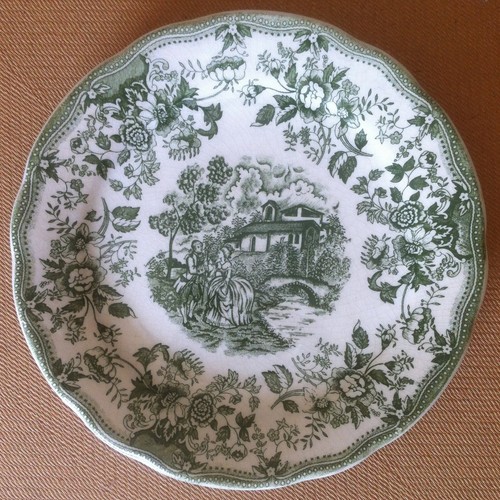 Piatto ceramica decorato - piatto,