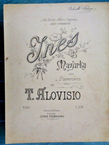 Spartito ines mazurka - spartito, ines,