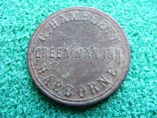 Gettone pub T208 Warwickshire