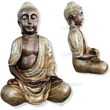 STATUA BUDDHA BUDDA CM. 85 IN VETRO RESINA INTERNO ESTERNO ARTE SACRA ARREDO 