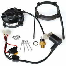 KTM HUSQVARNA HUSABERG 4 TEMPI KIT COMPLETO VENTOLA RADIATORE SPAL ANNO 2008-16