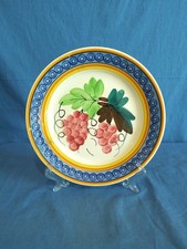 Piatto Decorativo Porcellana Richard Ginori Mondovì Anni 50/60 1900 Dipinto A...