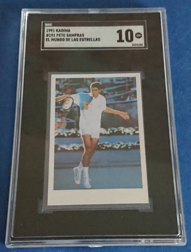 Pete sampras rookie card - sampras,