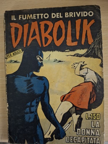Diabolik prima serie ingoglia - diabolik,