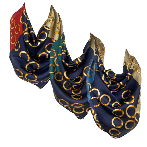 Seta bandana multicolore - seta,