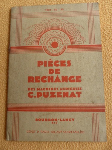 Catalogue agricole ancien - ancien,