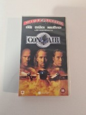 CON AIR FILM STARRING NICOLAS CAGE VHS VIDEO TAPE UK PAL SPECIAL EDITION
