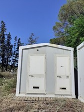 stand prefabbricato servizi igienici Metalzinco mt 3,10 x 2,45