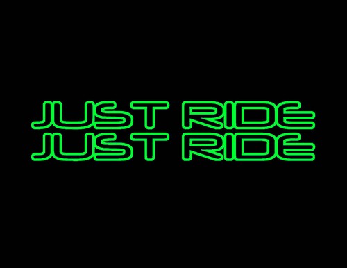 Seulement ride autocollants - 2,