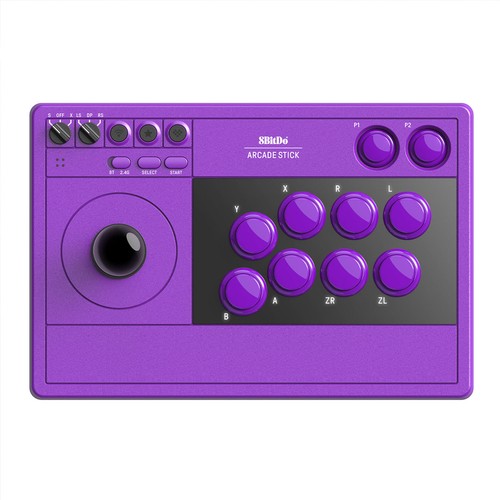 Arcade stick 8bitdo purpura - stick,