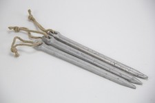 Anelli per tenda, 3x Wehrmacht 2. WK alluminio diversi produttori