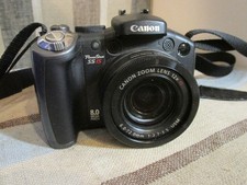 Canon PowerShot S5 IS 8.0MP 12x zoom ottico fotocamera digitale perfettamente funzionante 