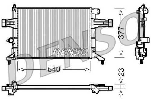 Radiatore motore opel astra - astra, g