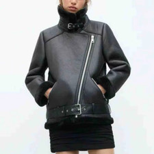 FAUX LEATHER JACKET JACKET