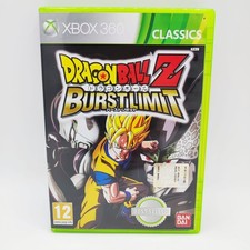 DragonBall Z Burstlimit gioco per Microsoft Xbox 360 ITALIANO BUONE CONDIZIONI