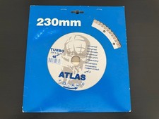 Disco diamantato ATLAS turbo universal da 230mm
