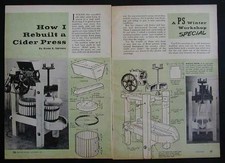 Pressa per sidro di mele come