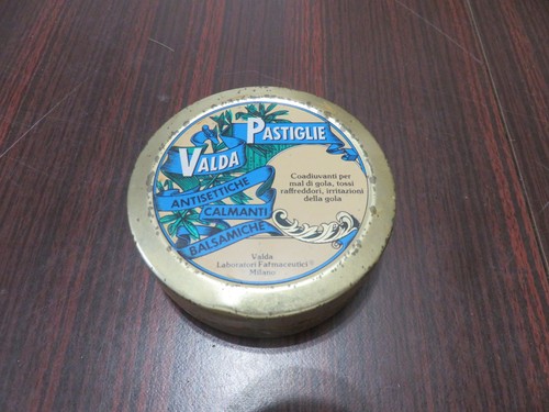 Scatola latta pastiglie valda - latta,