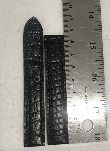 Cinturino vera pelle - in, nera