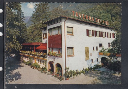 Cartolina melano albergo - cartolina,