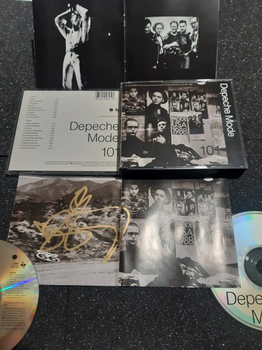 Depeche mode autograph box - autograph, cd
