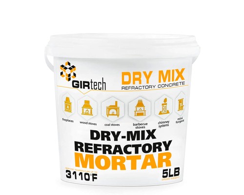 Mortaio refrattario cemento - mortaio,
